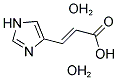 4-IMIDAZOLE ACRYLIC ACID DIHYDRATE 结构式