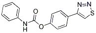 4-(1,2,3-Thiadiazol-4-yl)phenyl N-phenylcarbamate 结构式