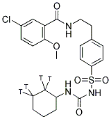 GLIBENCLAMIDE, [CYCLOHEXYL-2,3-3H(N)]- 结构式