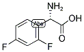 2,4-DIFLUOROPHENYLGLYCINE 结构式
