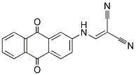 (((9,10-DIOXO-2-ANTHRYL)AMINO)METHYLENE)METHANE-1,1-DICARBONITRILE 结构式