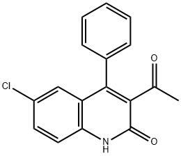 1-(6-Chloro-2-hydroxy-4-phenylquinolin-3-yl)ethanone