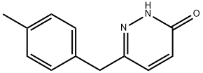 6-(4-METHYLBENZYL)-3-PYRIDAZINOL 结构式