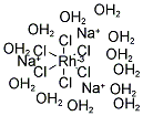 RHODIUM SODIUM CHLORIDE DODECAHYDRATE 结构式