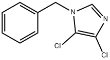 1-苄基-4,5-二氯-1H-咪唑 结构式