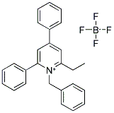 1-BENZYL-2-ETHYL-4,6-DIPHENYLPYRIDINIUM TETRAFLUOROBORATE 结构式