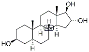 5-ALPHA-ANDROSTAN-3-BETA, 16-ALPHA, 17-BETA-TRIOL 结构式