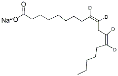 LINOLEIC ACID, ETHYL ESTER (9,10,12,13-D4) 结构式