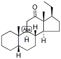 5-BETA-PREGNAN-12-ONE 结构式