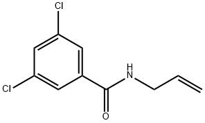 N-ALLYL-3,5-DICHLORO-BENZAMIDE 结构式