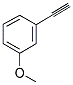 1-ETHYNYL-3-METHOXYBENZENE 结构式