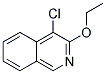 3-Ethoxy-4-chloroisoquinoline 结构式