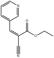 ETHYL 2-NITRILO-3-(3-PYRIDYL)PROP-2-ENOATE 结构式