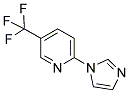 2-(1H-IMIDAZOL-1-YL)-5-(TRIFLUOROMETHYL)PYRIDINE 结构式