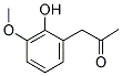 2-HYDROXY-3-METHOXYPHENYLACETONE 结构式