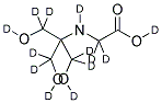 N-[TRIS(HYDROXYMETHYL)METHYL]GLYCINE (D13) 结构式