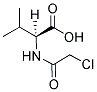 2-[(2-CHLOROACETYL)AMINO]-3-METHYLBUTANOIC ACID 结构式