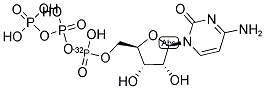 CYTIDINE 5'-TRIPHOSPHATE, [ALPHA-32P]- 结构式