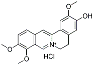 盐酸药根碱 结构式