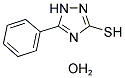 3-PHENYL-1,2,4-TRIAZOLE-5-THIOL HYDRATE 结构式