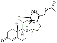 4-PREGNEN-11-BETA, 21-DIOL-3,18,20-TRIONE 21-ACETATE 结构式