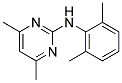 N-(2,6-Dimethylphenyl)-4,6-dimethyl-2-pyrimidinamine 结构式