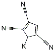 1,3-CYCLOPENTADIEN-5-IDE-1,2,4-TRICARBONITRILE 结构式
