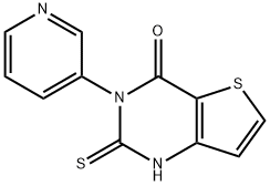 3-(3-PYRIDINYL)-2-THIOXO-2,3-DIHYDROTHIENO[3,2-D]PYRIMIDIN-4(1H)-ONE 结构式