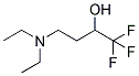 4-(Diethylamino)-1,1,1-trifluorobutan-2-ol 结构式