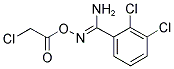 O1-(2-CHLOROACETYL)-2,3-DICHLOROBENZENE-1-CARBOHYDROXIMAMIDE 结构式