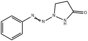 1-(2-PHENYLDIAZENYL)TETRAHYDRO-3H-PYRAZOL-3-ONE 结构式