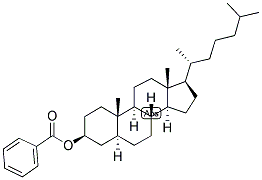 5-ALPHA-CHOLESTAN-3-BETA-OL BENZOATE 结构式