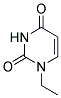 1-ETHYLPYRIMIDINE-2,4(1H,3H)-DIONE 结构式