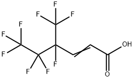 4,5,5,6,6,6-HEXAFLUORO-4-(TRIFLUOROMETHYL)-2-HEXENOIC ACID 结构式