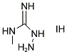 N1-METHYLHYDRAZINE-1-CARBOXIMIDAMIDE HYDROIODIDE 结构式