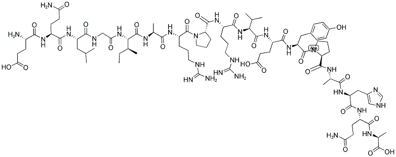 7B2 PEPTIDE (23-39) 结构式