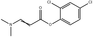 2,4-Dichlorophenyl 3-(dimethylamino)acrylate 结构式