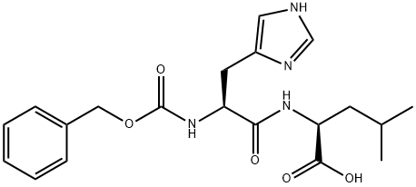 Z-HIS-LEU-OH 结构式