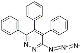 3-AZIDO-4,5,6-TRIPHENYLPYRIDAZINE 结构式