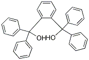 (2-[HYDROXY(DIPHENYL)METHYL]PHENYL)(DIPHENYL)METHANOL 结构式