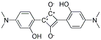 1,3-BIS[4-(DIMETHYLAMINO)-2-HYDROXYPHENYL]-2,4-DIHYDROXYCYCLOBUTENEDIYLIUM DIHYDROXIDE, BIS(INNER SALT) 结构式