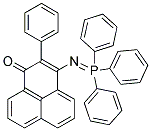 2-PHENYL-3-[(1,1,1-TRIPHENYL-LAMBDA5-PHOSPHANYLIDENE)AMINO]-1H-PHENALEN-1-ONE 结构式