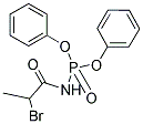 2-BROMO-N-(DIPHENOXYPHOSPHINEOXIDO)PROPIONAMIDE 结构式