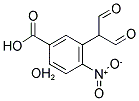 2-(5-HYDROXYCARBONYL-2-NITROPHENYL)MALONDIALDEHYDE MONOHYDRATE 结构式