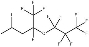 1,1,1,2-四氟-2-(七氟丙氧基)-4-碘戊烷 结构式