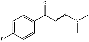 3-二甲基氨基-1-(4-氟苯基)-2-丙烯-1-酮 结构式