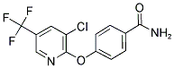 4-(3-CHLORO-5-(TRIFLUOROMETHYL)-2-PYRIDYLOXY)BENZAMIDE 结构式