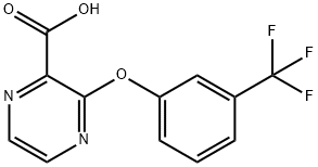 3-(3-(Trifluoromethyl)phenoxy)pyrazine-2-carboxylicacid