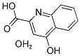4-HYDROXYQUINOLINE-2-CARBOXYLIC ACID HYDRATE 结构式