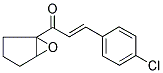 3-(4-CHLOROPHENYL)-1-TETRAHYDRO-1AH-CYCLOPENTA[B]OXIREN-1-YLPROP-2-EN-1-ONE 结构式